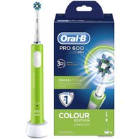 Электрическая зубная щетка Oral-B Pro 600 Cross Action D16.513 (зеленый)