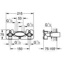 Скрытый механизм Grohe 26449000