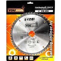 Пильный диск Yourtools Z48 216/32мм