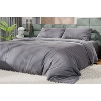 1.5-спальный комплект постельного белья Этель Tencel 1.5сп 10655045 (серый)