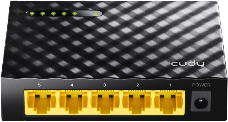 

Неуправляемый коммутатор Cudy GS105D