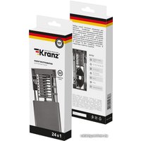 Набор отверток прецизионных Kranz KR-12-4754 (24 предмета)