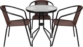 Набор садовой мебели King Style Pinto Tres (коричневый)