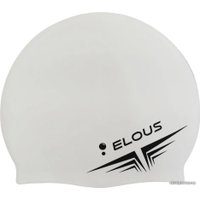 Шапочка для плавания Elous EL005 (белый)