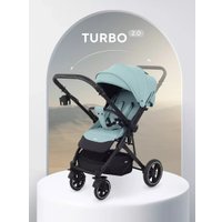 Коляска прогулочная «книга» MOWbaby Turbo 2.0 MB021 (мятный)