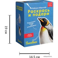 Набор для рисования Раскрась и подари Пингвин IG-1014