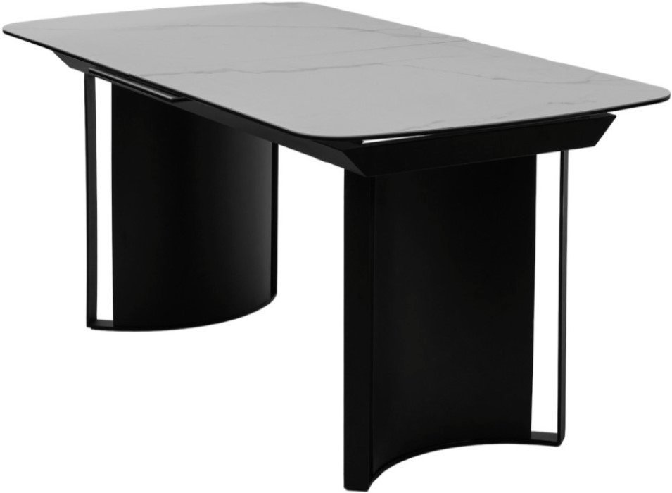 

Кухонный стол M-City Rasmus 160 TL-45 626M04968 (белый мрамор/черный каркас)