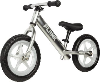 Беговел Plank Meteor (серебристый)