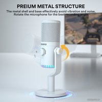 Проводной микрофон Maono DM30 (белый)