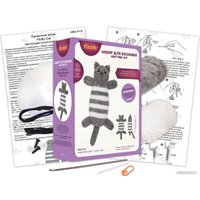 Набор для вязания Miadolla AMG-0110 (Пушистый котик)