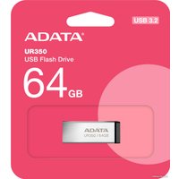 USB Flash ADATA UR350 64GB UR350-64G-RSR/BK