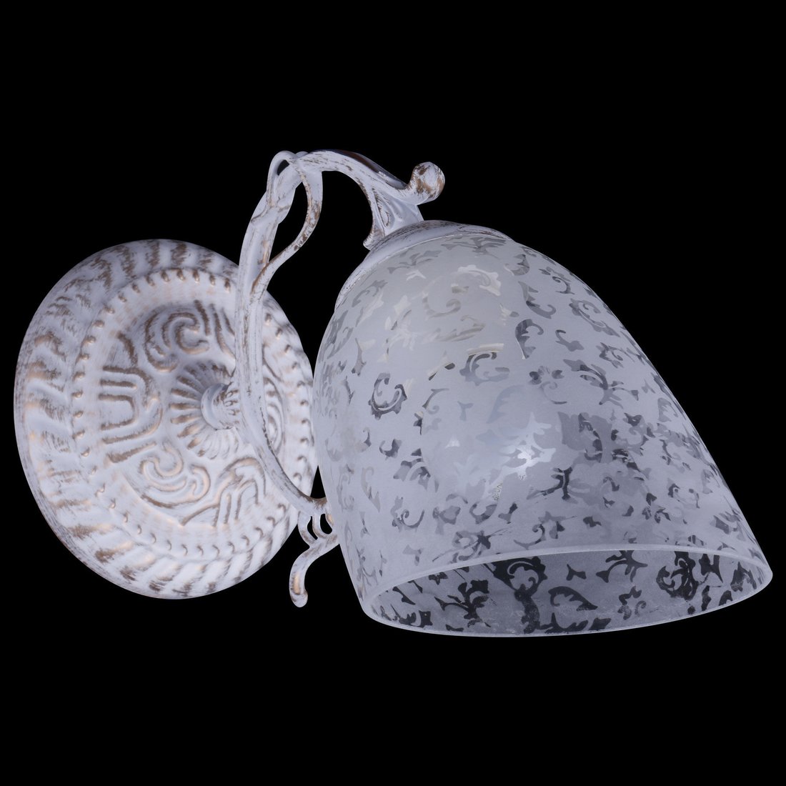 

Припотолочная люстра Евросвет 22010/1 белый/золото