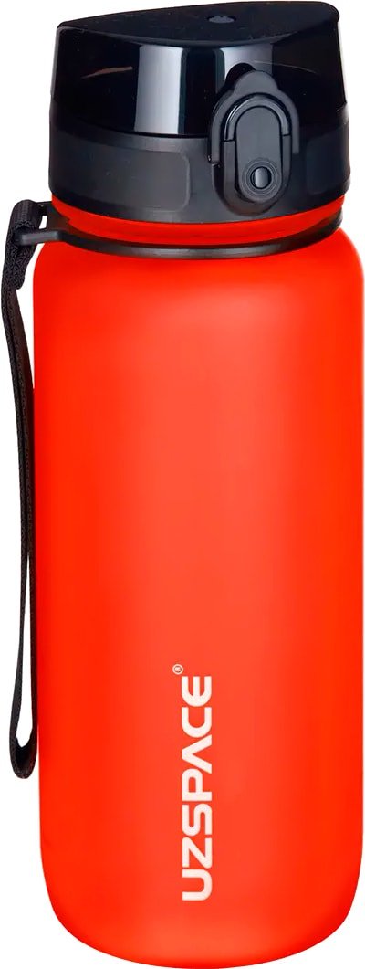 

Бутылка для воды UZSpace Colorful Frosted 3037 (красный)