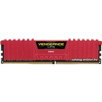 Оперативная память Corsair Vengeance LPX Black 8GB DDR4 PC4-19200 [CMK8GX4M1A2400C16R]