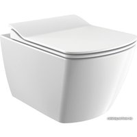 Унитаз подвесной Creavit Elegant EG321-11CB00E-0000 + KC1103.01.0000E