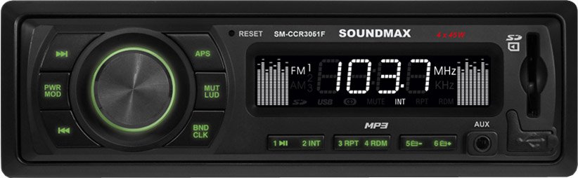 

USB-магнитола Soundmax SM-CCR3051F