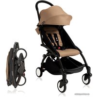 Коляска прогулочная «книга» Babyzen Yoyo+ (прогулка, черная рама, бежевый)