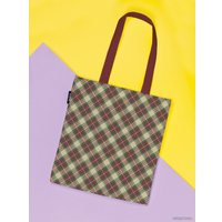 Сумка шоппер JoyArty Классический плед bsh_78108