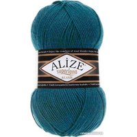 Пряжа для вязания Alize Superlana 212 (280 м, петроль, 5 мотков)