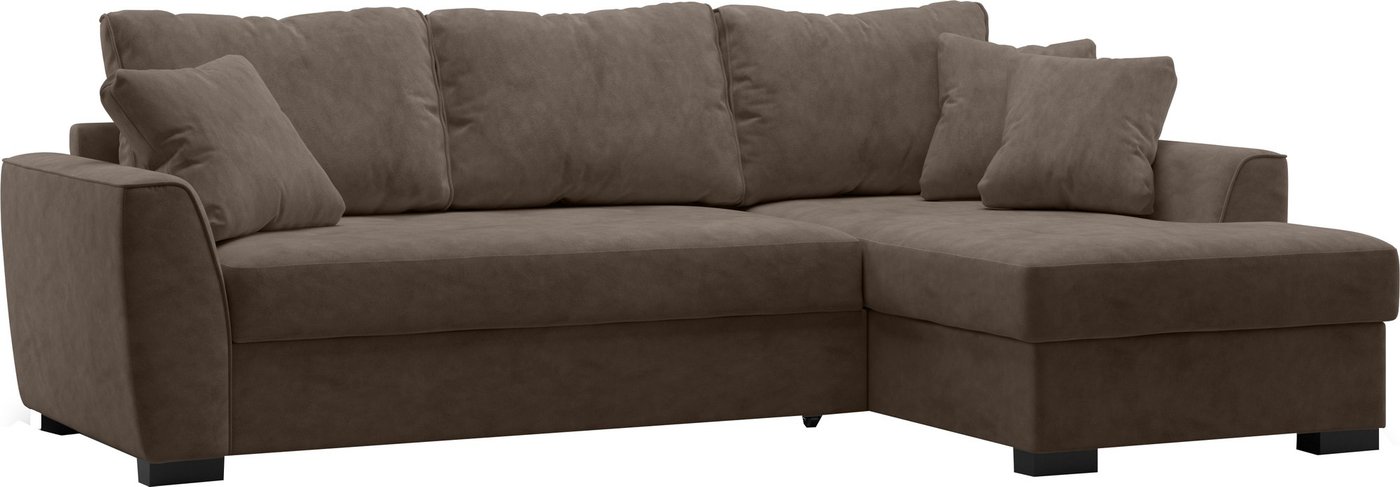 

Угловой диван Mio Tesoro Като 33 Правый (Germes Chocolate)