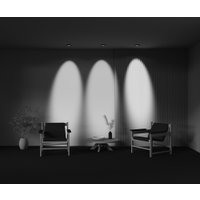 Точечный светильник Maytoni Lens DL105-12W4K-B