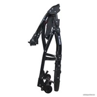 Универсальная коляска Alis Alvaro F (3 в 1, Al 02 темно-серый/светло-серый/желтая кожа)