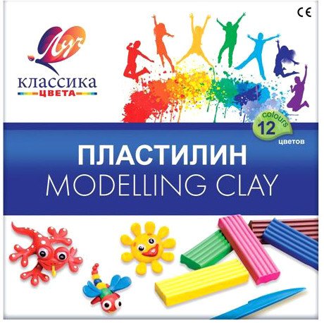 

Пластилин Луч Классика 7С 331-08 (12 цв)