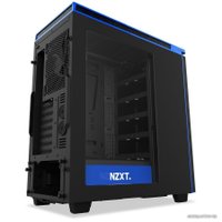 Корпус NZXT H440 Matte Black/Blue [CA-H442W-M4]