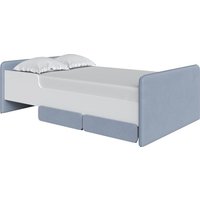 Кровать-трансформер PROxSON Mika 80x190 (белый/Manhattan 12 тихий океан)