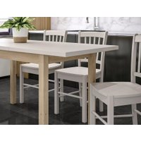 Кухонный стол Signal Adam 90-125/65 (кашемир/дуб кремона)