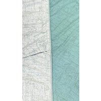 2-спальный комплект постельного белья Luxsonia Изумрудная роскошь 2сп с простыней на резинке ИВТ2409