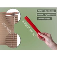 Жалюзи горизонтальные АС МАРТ 44 72x160 (красный)