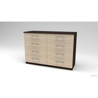 Комод Миркомодоф К — 3.4 (венге луизиана/дуб молочный)