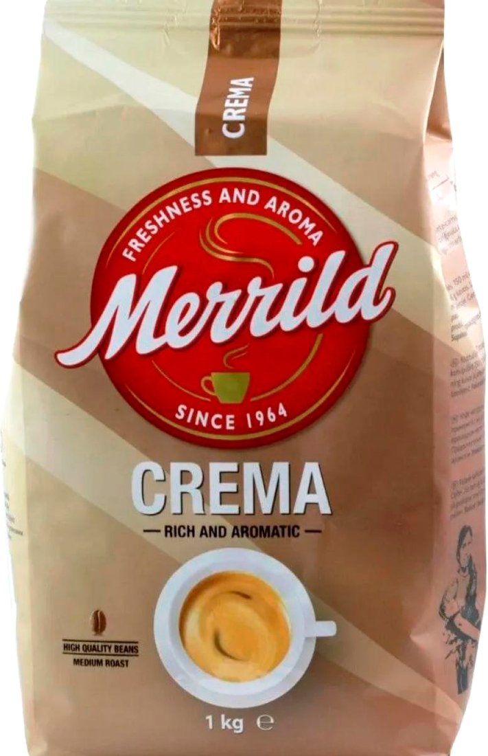 

Кофе Merrild Crema зерновой 1кг