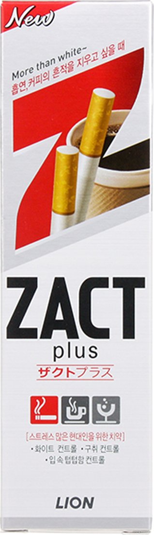 Зубная паста Lion Zact С эффектом отбеливания 150 г