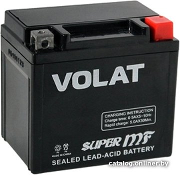 Мотоциклетный аккумулятор VOLAT YTZ7S-BS (MF) (6 А·ч)