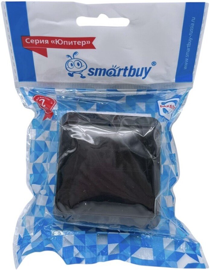 Розетка SmartBuy SBE-03b-10-SW1-0