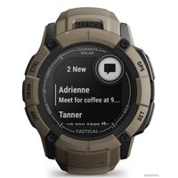 Умные часы Garmin Instinct 2x Solar Tactical Edition (светло-коричневый)