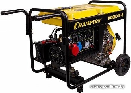 Дизельный генератор Champion DG6501E-3