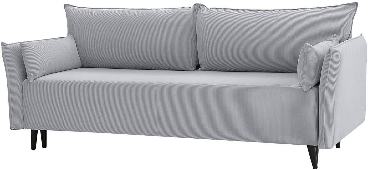 

Диван Mio Tesoro Отто 597 3-х местный(светло-серый 1439)