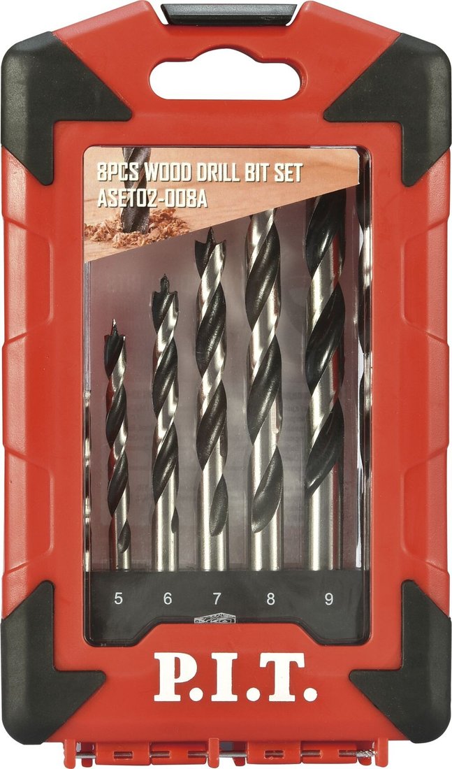 

Набор сверл P.I.T. ASET02-008A