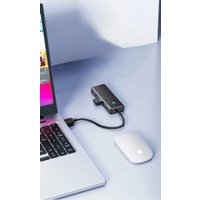 USB-хаб Orico PAPW4A-U3-015-BK-EP
