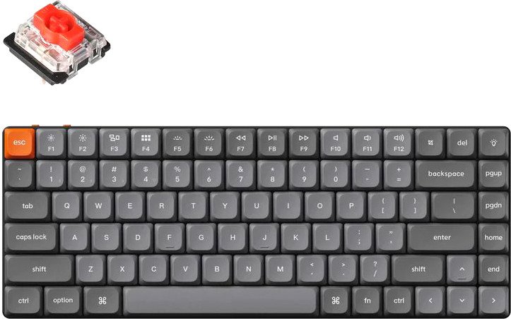 

Клавиатура Keychron K3 Max RGB K3M-B1-RU (Gateron Low Profile Red)