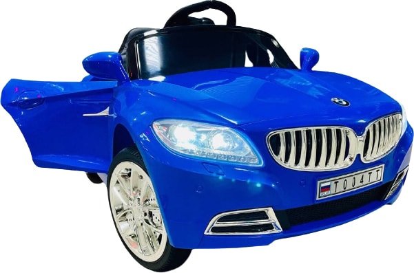 

Электромобиль RiverToys BMW T004TT (синий)