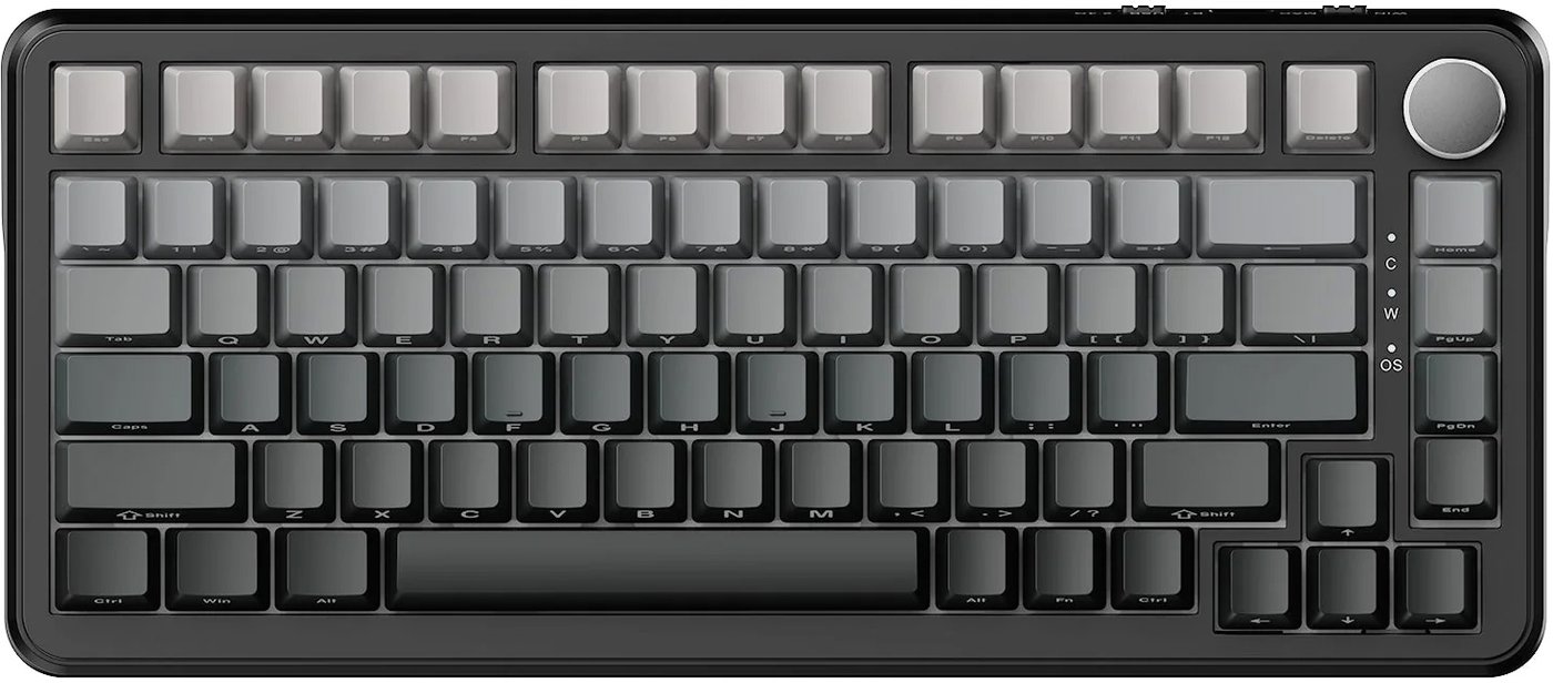 

Клавиатура Ajazz AK820 Max (черный/серый, Ajazz Sea Salt)