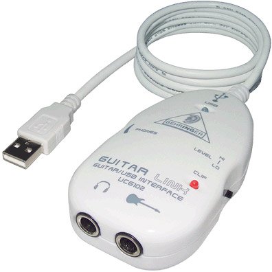 

Аудиоинтерфейс Behringer GUITAR LINK UCG102