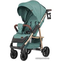 Коляска прогулочная «книга» Baby Tilly Eco T-166 (emerald green)