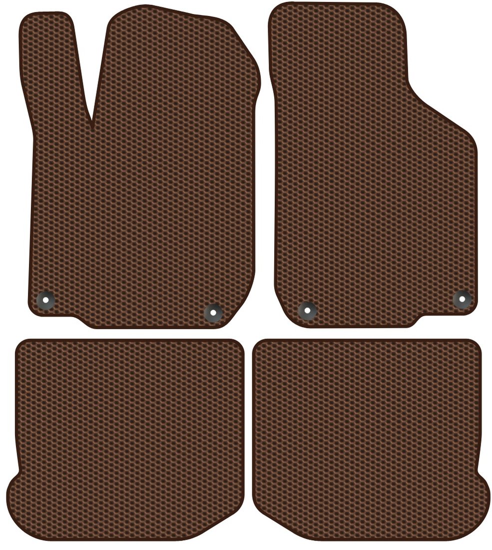 

Комплект ковриков для авто Alicosta Volkswagen Bora IV (седан, универсал / 1J2, 1J6) 1998 - 2005 (коричневый, сота)