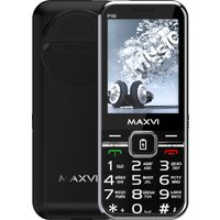 Кнопочный телефон Maxvi P18i (черный)