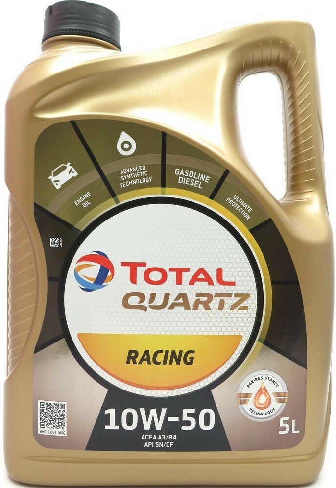 

Моторное масло Total Quartz Racing 10W-50 5л
